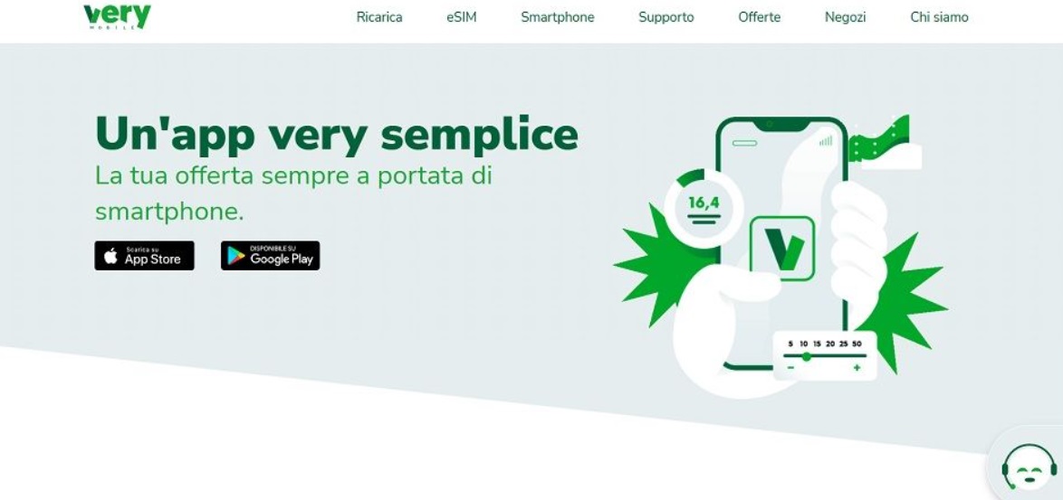 servizio clienti very mobile