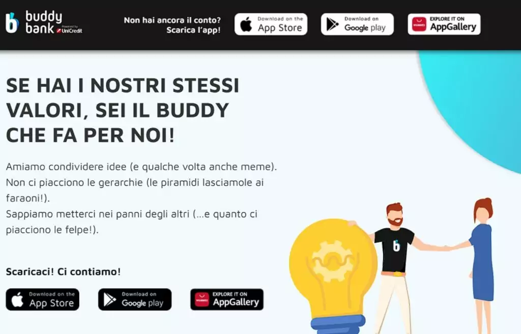 buddybank servizio clienti