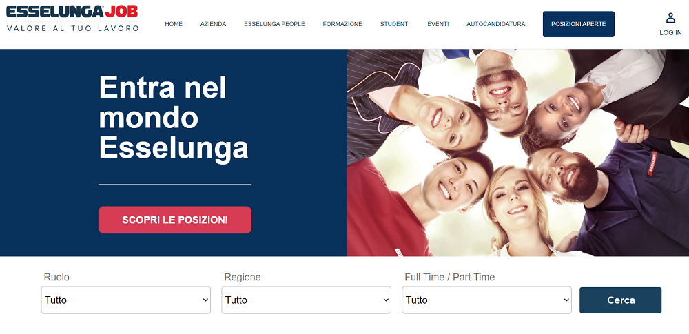 Esselunga lavoro