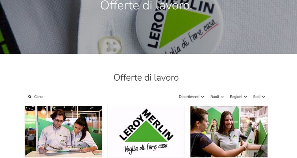 Leroy Merlin contatti per raggiungere l'area clienti