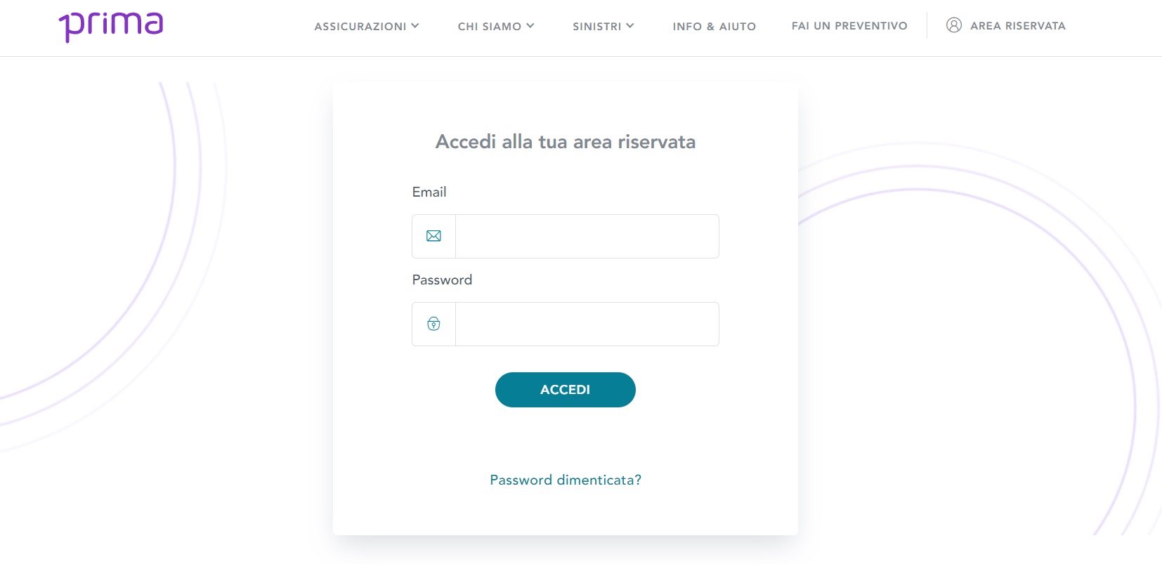 prima assicurazioni telefono