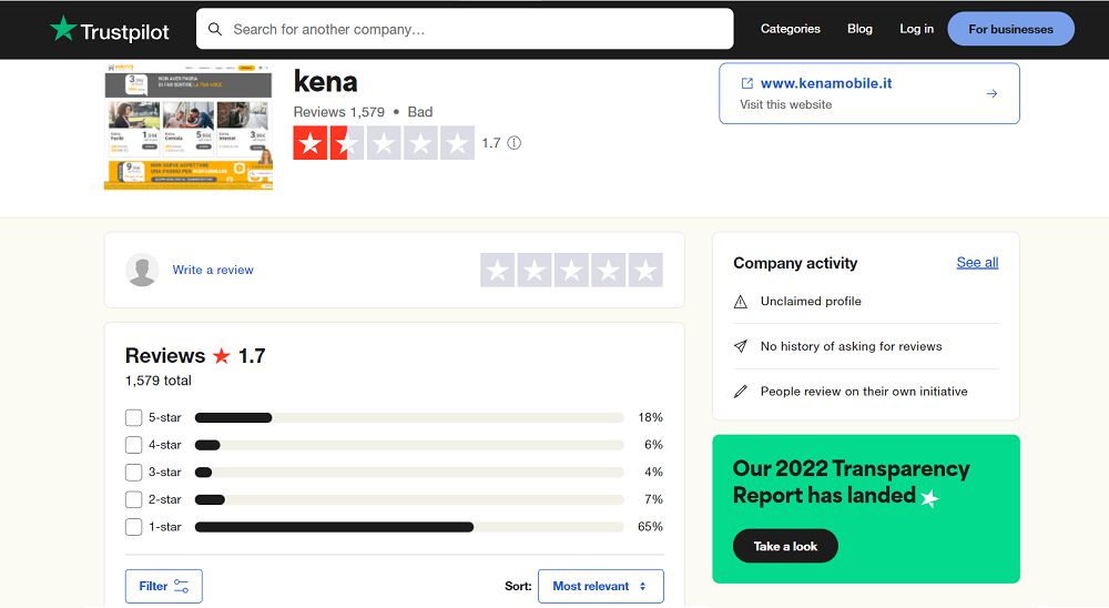 kena mobile recensioni