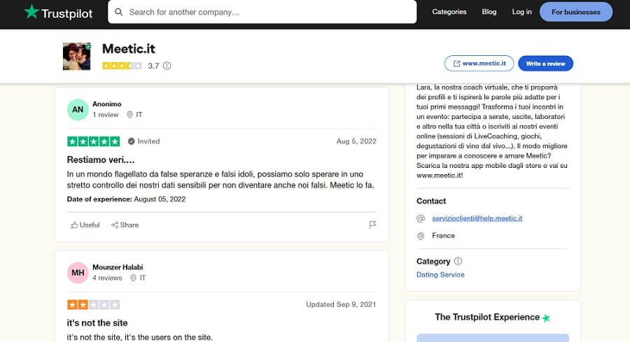 contattare meetic