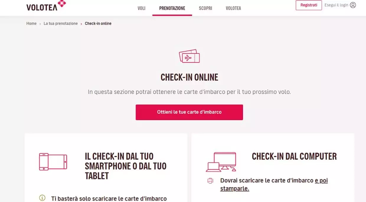 volotea check in