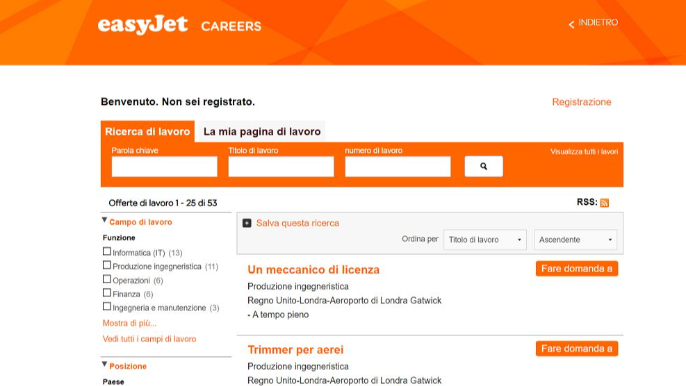 assistenza easyjet