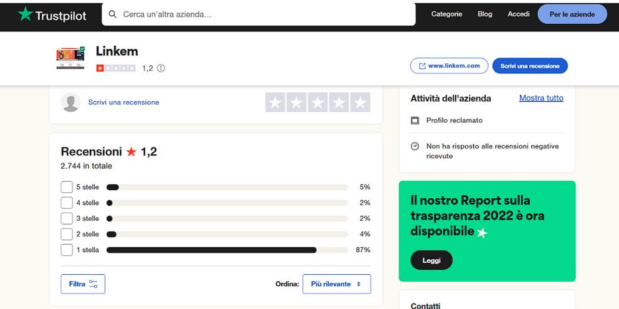 linkem recensioni